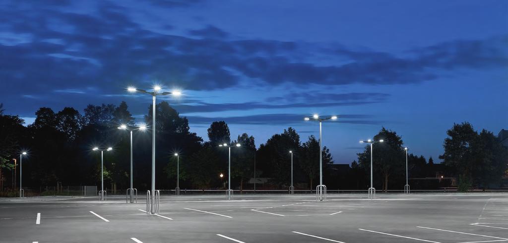 Źródło: Osram GmbH Ochrona przepięciowa firmy DEHN ulicznego oświetlenia LED Skrzynka bezpiecznikowa EK480 firmy Langmatz z wbudowanymi ogranicznikami przepięć firmy DEHN jest wykorzystywana w