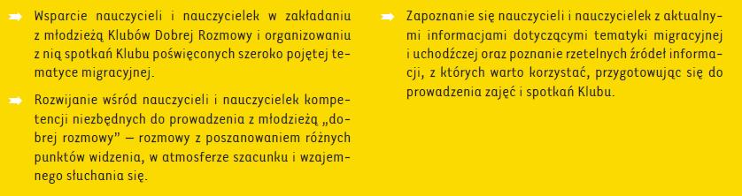 Cele projektu Rozmawiajmy o