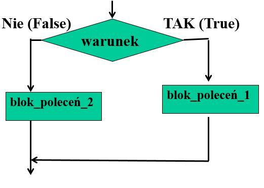 Instrukcja warunkowa IF Postać wierszowa If warunek Then polecenie [:polecenie_1] [:polecenie_n] Postać blokowa If warunek Then