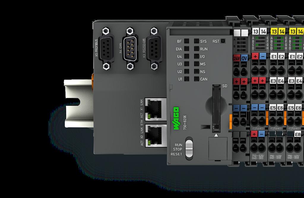 AUTOMATYKA WAGO-I/O-SYSTEM 750 XTR WAGO-I/O-SYSTEM 750 XTR Więcej możliwości w ekstremalnych warunkach WAGO rozbudowuje swój system I/O 750 XTR o dwanaście nowych modułów.