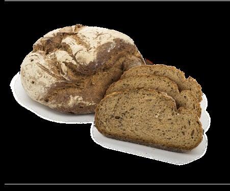 FORMOWANY TALAR 600g Chleb mieszany pszenno-żytni z dodatkiem mąki graham, ziaren słonecznika, siemienia lnianego i żyta łamanego.