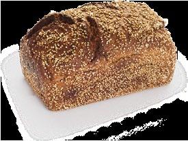 Chleb, dzięki wilgotnemu miękiszowi dłużej zachowuje świeżość.