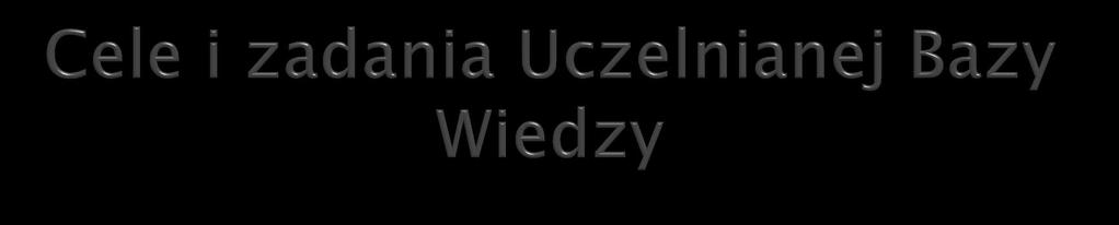 Ekspozycja dorobku naukowego uczelni na świat Analityka i