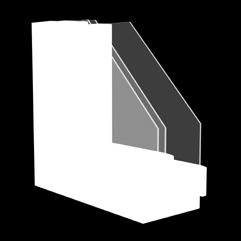 PARAMETRY Grubość skrzydeł: zewnętrzne 68 mm, wewnętrzne 44mm