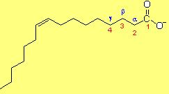 KWASY TŁUSZCZOWE Nazewnictwo kwasów tłuszczowych Nazwy systematyczne wywodzą się od liczebników greckich położenie podwójnego wiązania oznacza się symbolem a numery węgli biorących