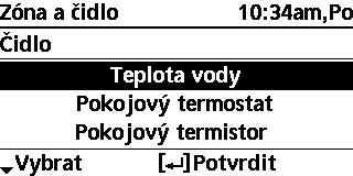 Nabídky Pro instalačního technika Nabídka Výchozí nastavení Možnosti zobrazení / Nastavení 5 Instalační nastavení Nastavení systému 5.