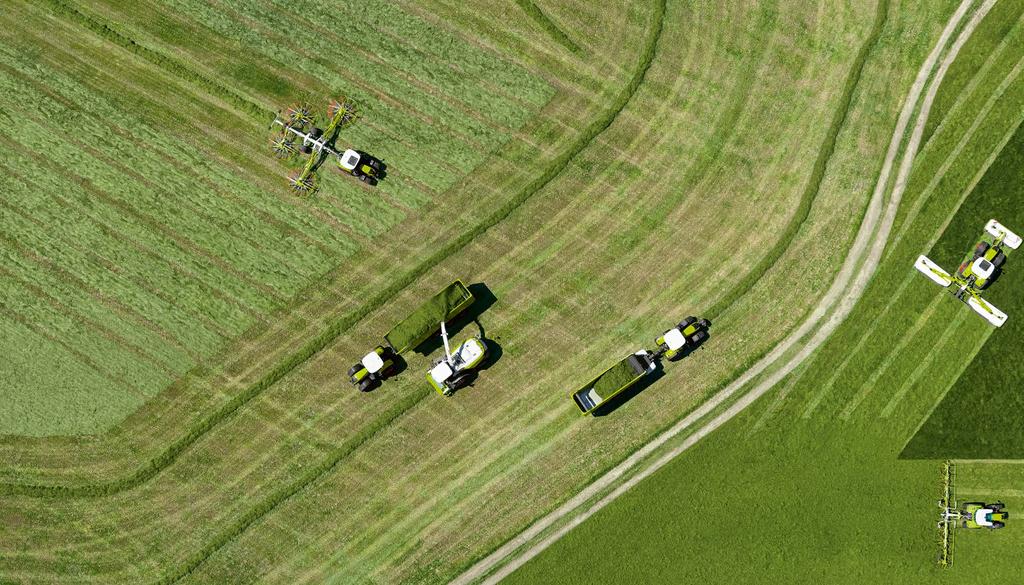 Owoce naszej pracy? To Państwa zadowolenie z naszego przetrząsacza. Świat CLAAS Świat CLAAS.