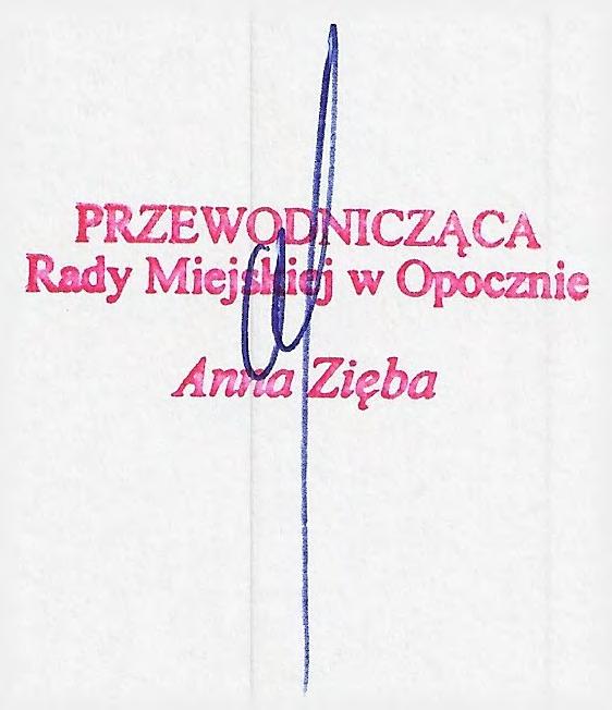 Generała Bończy - Załęskiego w Opocznie, będącej obiektem użyteczności publicznej, zwanej dalej obiektem" lub ścieżką". 2. Zarządcą obiektu jest Gmina Opoczno. 3.