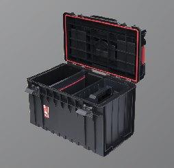 The simple lid construction guarantees a large load capacity and allows to use
