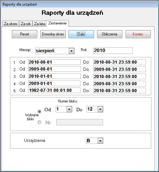 bloków, jak i prześledzenie ich zmienności w kolejnych latach eksploatacji. a) b) c) d) Rys.3.