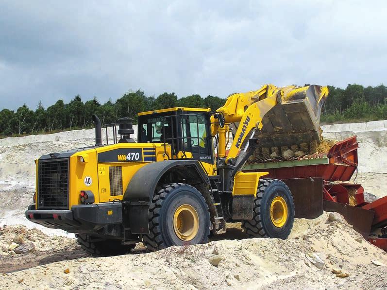 WA 470 Ładowarka kołowa WA470-7 MOC SILNIKA 204 kw / 273 KM @ 2.