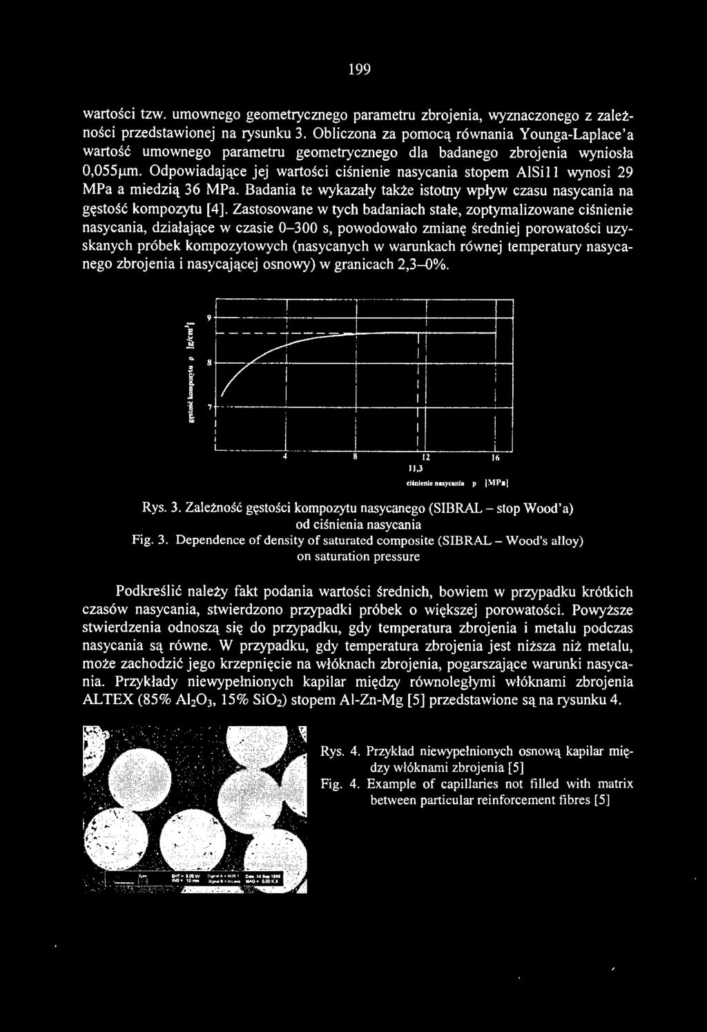 199 wartości tzw. umownego geometrycznego parametru zbrojenia, wyznaczonego z zależności przedstawionej na rysunku 3.