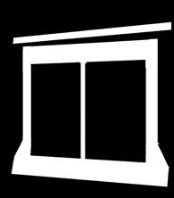 PŁASKICH Odpowiedni dla montażu okien obok siebie lub jedno nad drugim.