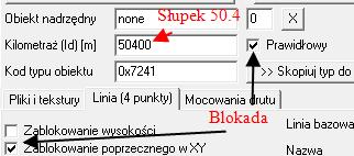 Z pliku informacyjnego paczki odczytujemy i wprowadzamy dane.