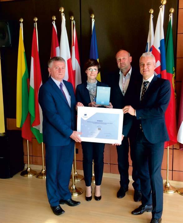 EGTC AWARD EUROPEJSKIE UGRUPOWANIE WSPÓŁPRACY TERYTORIALNEJ TATRY NAJLEPSZYM UGRUPOWANIEM W EUROPIE! TATRY zostało laureatem nagrody EGTC AWARD BUILDING EUROPE ACROSS BORDERS.