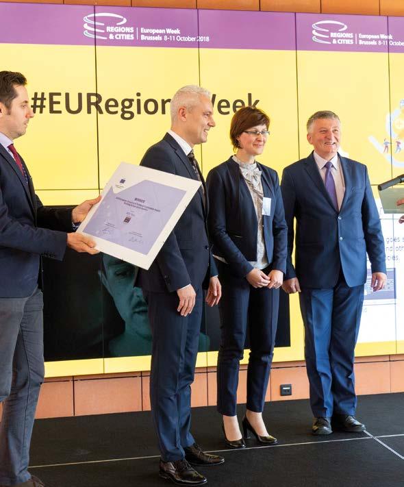 EGTC AWARD EUROPEAN GROUPING OF TERRITORIAL COOPERATION TATRY THE BEST GROUPING IN EUROPE!