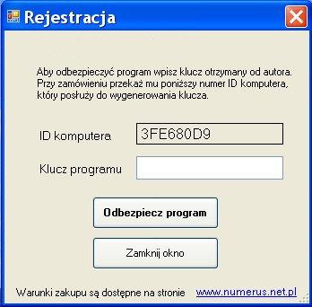 W razie konieczności pakiet instalacyjny.net Framework jest dostępny w sieci, można go pobrać bezpłatnie i doinstalować na swoim komputerze.