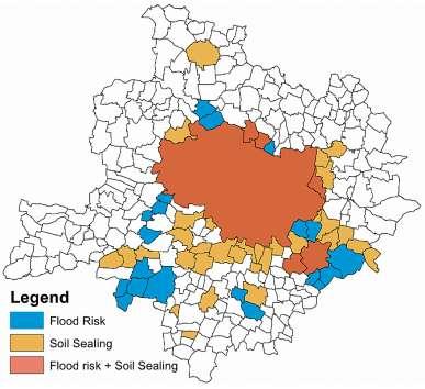 , Flood Risk Factors in Suburban Area in the Context of Climate Change Adaptation