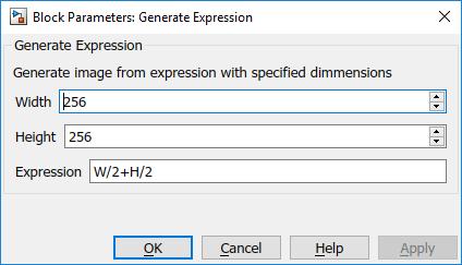 Generate Expression Generate Expression Rysunek 6: Blok Generate Expression 2.