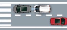 INTELIGENTNY OGRANICZNIK PRĘDKOŚCI MAKSYMALNEJ* Inteligentne połączenie automatycznego ograniczenia prędkości ustawionego przez kierowcę z systemem rozpoznawania znaków drogowych pozwala dostosować