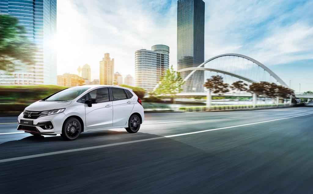 WYRÓŻNIJ SIĘ Nowa Honda Jazz Dynamic to najbardziej sportowa odsłona modelu Jazz w historii.