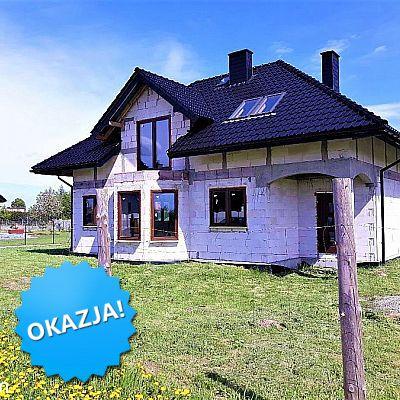 dom o powierzchni użytkowej 130m² na działce 1120m² położony w Świerznie