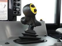 Za pomocą łatwych w użyciu wielofunkcyjnych przycisków i przełączników operator ma dostęp do bogatej gamy funkcji i parametrów roboczych.