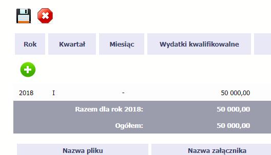 W każdym momencie pracy nad harmonogramem, możesz go zapisać, tak aby nie tracić tego, co już