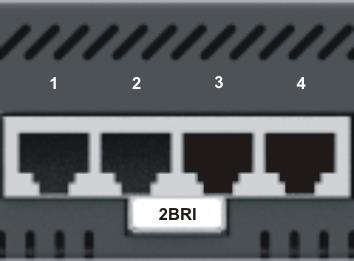 4.4.3 Moduł wyposażeń cyfrowych ISDN-BRI Nazwa modułu: Oznaczenia: NCP-EMS4BRI NCP-EMS2BRI 4BRI 2BRI Informacja: Moduły wyposażeń cyfrowych zawierają wyposażenia ISDN 2B+D.