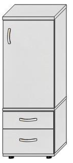 drzwiami i szufladami FL-R36-2d2s