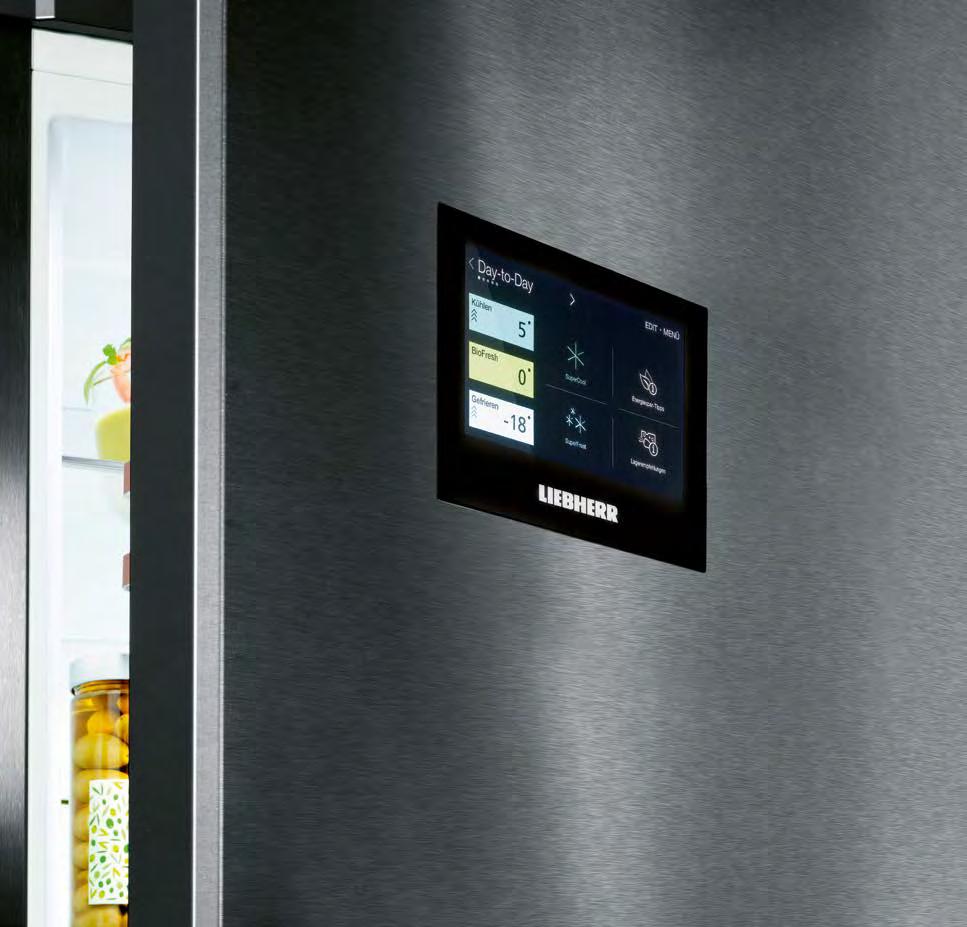 Innowacja Będąc liderem w dziedzinie urządzeń chłodniczych, Liebherr jako pierwszy pośród producentów chłodziarek i zamrażarek, wdrożył wiele koncepcji, które obecnie stosowane są jako standard.