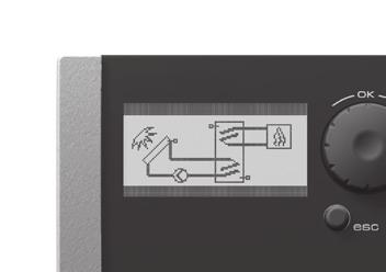 Automatyka systemu solarnego BASIC PRO Regulator solarny BASIC PRO to uniwersalny regulator dla