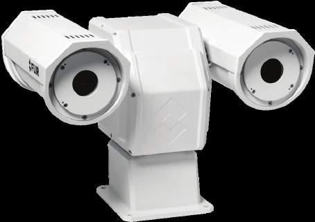 FLIR TRITON PT-HD Polska Sp. z o.o. Kamery serii PT-HD zostały wyposażone w wysokiej jakości 4-krotny termowizyjny zoom optyczny z autofokusem.