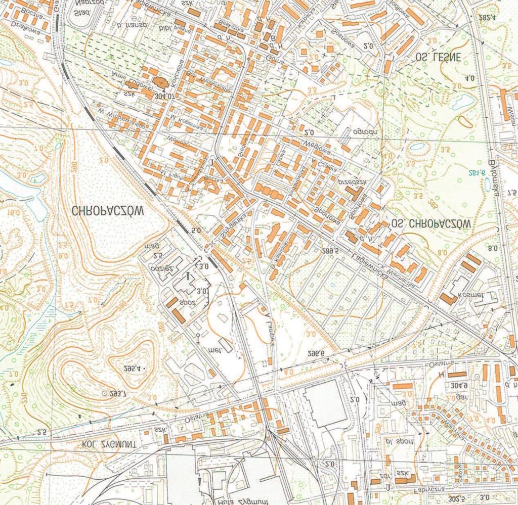 1 1 Objaśnienia: - teren robót geotechnicznych ul.