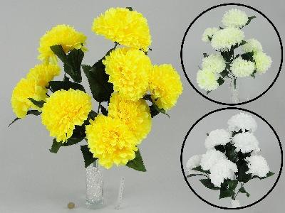 zł 3,17 0/200 Kwiat sztuczny - Chryzantema - 7 główek;