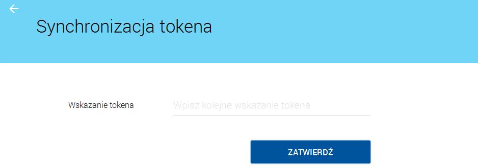 Od tego momentu ustalone hasło wraz z ustawieniami tokena będzie tworzyło klucz do potwierdzeń operacji w CUI.