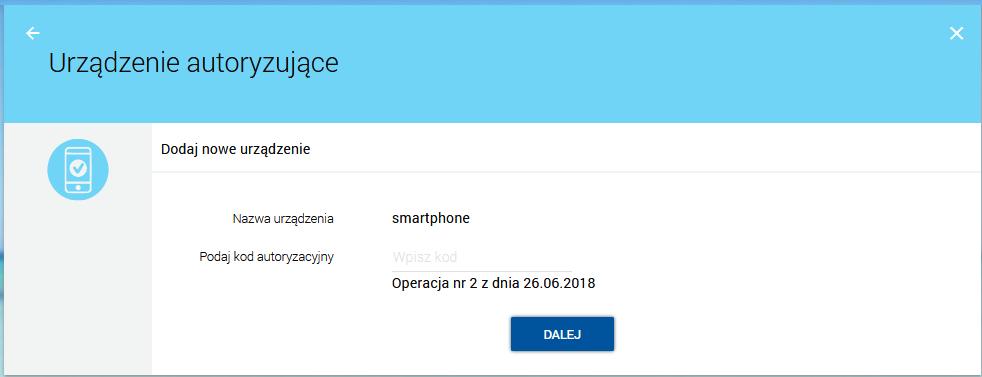 1 Instalacja aplikacji mtokne Asseco MAA na urządzeniu mobilnym.