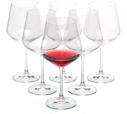 kieliszki do czerwonego wina (570