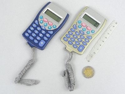 0,81 250/500 Kalkulator przezroczysty, bateria słoneczna;
