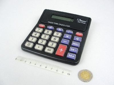zł 1,15 90/180 Kalkulator, 1xAA / bat.słoneczna; wym.
