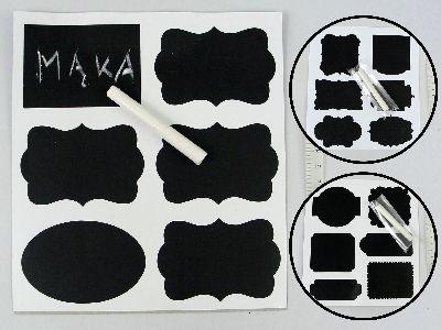 KEYBOARD STICKERS; Naklejki perły; wym. 10x22,5 cm wym.