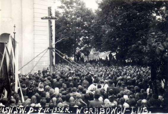 10 Zdjęcie 11 Rok 1952, 7 września. Zakończenie misji świętych w parafii w Grabowcu.