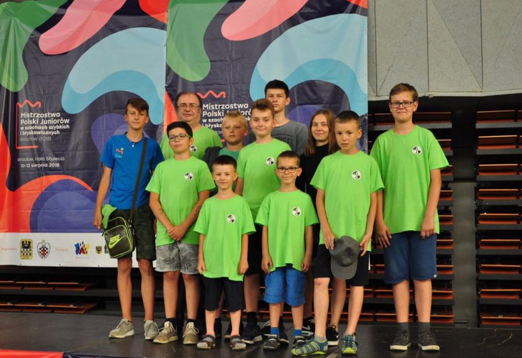 10-12.08.2018 r. Mistrzostwa Polski Juniorów w Szachach Szybkich i Błyskawicznych we Wrocławiu.