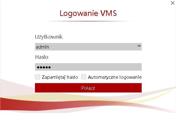zdalny rejestratora przez dedykowaną aplikację na systemy Windows Po podłączeniu rejestratora do routera, proszę pobrać spakowaną aplikacje z naszego serwera http://ivel.pl/pobieranie/software/vms.