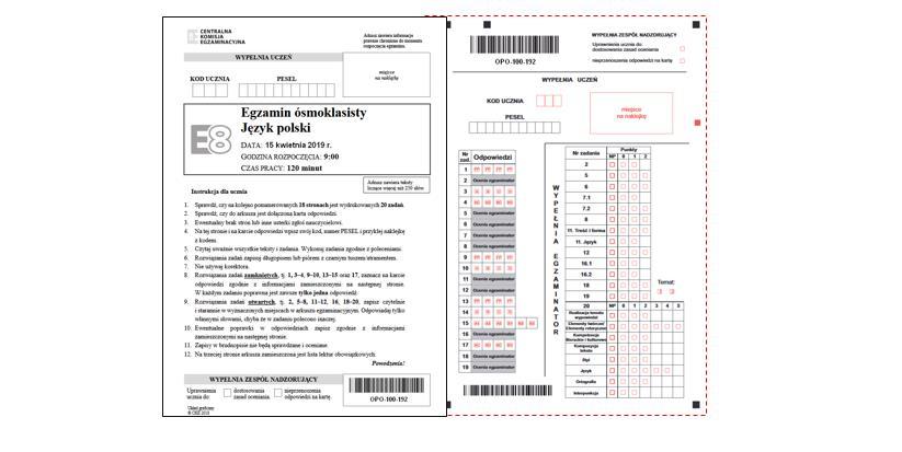 MATERIAŁY EGZAMINACYJNE KARTY NIE