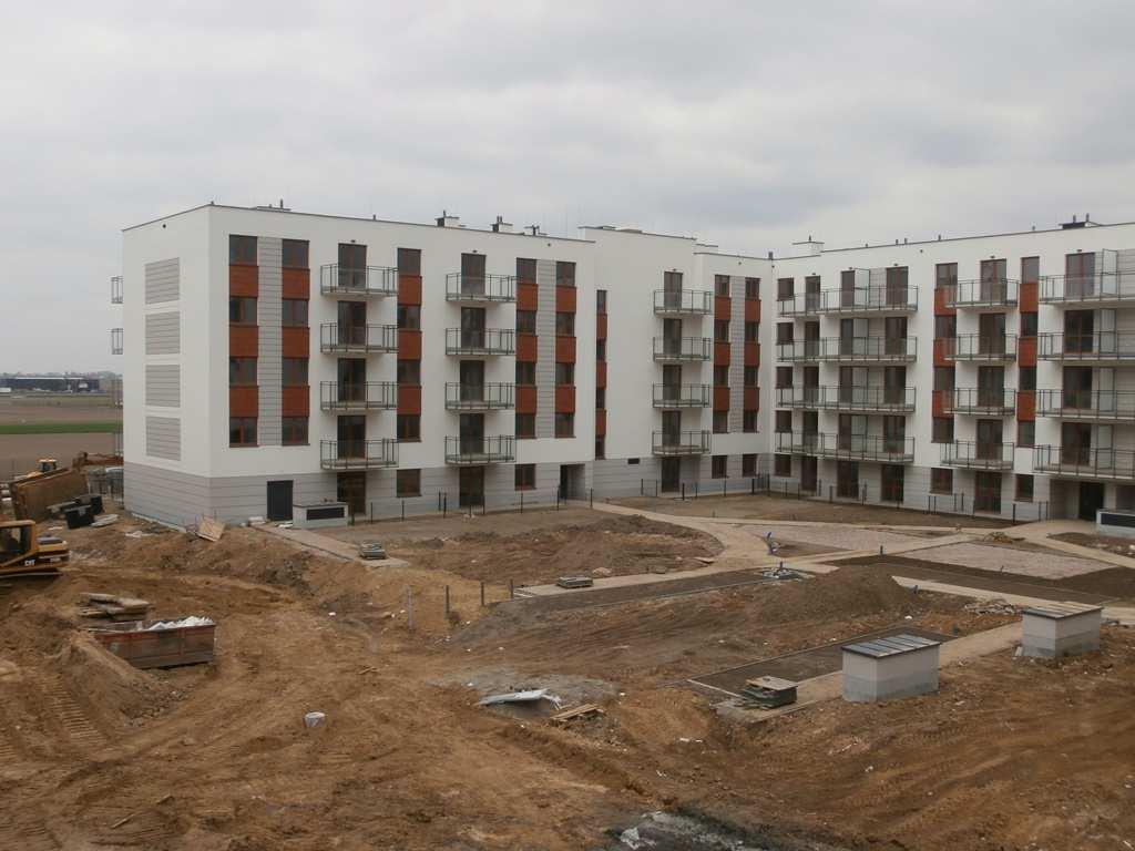 Inwestycje w budowie: Warszawa (2) Liczba lokali w budowie (Warszawa): 1122 w 9