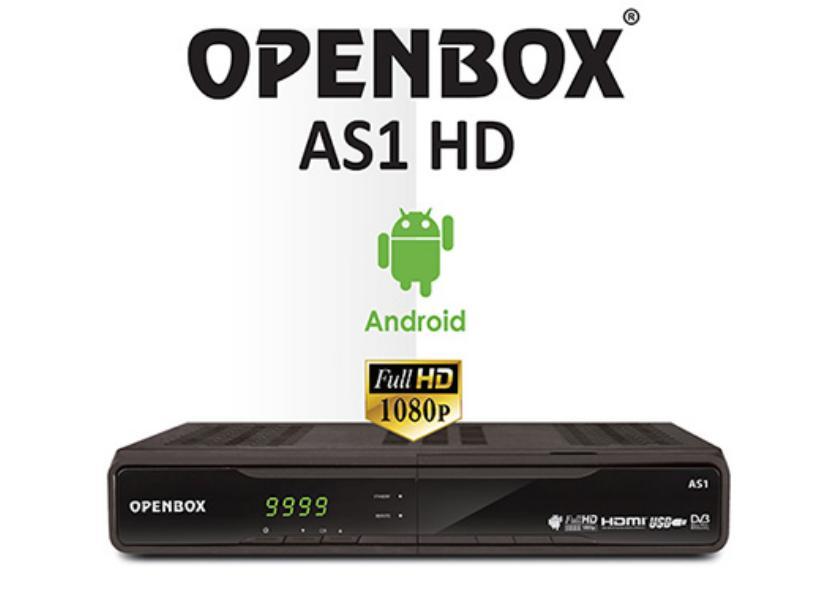 produktu Openbox AS1 HD CXCI+ Dual Core Android, Kodi Hybrydowy dekoder satelitarny z systemem Android Openbox AS1 HD.