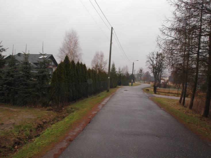 Strąkowska, widok w kierunku północnym Fot. 2 Rejon ul.