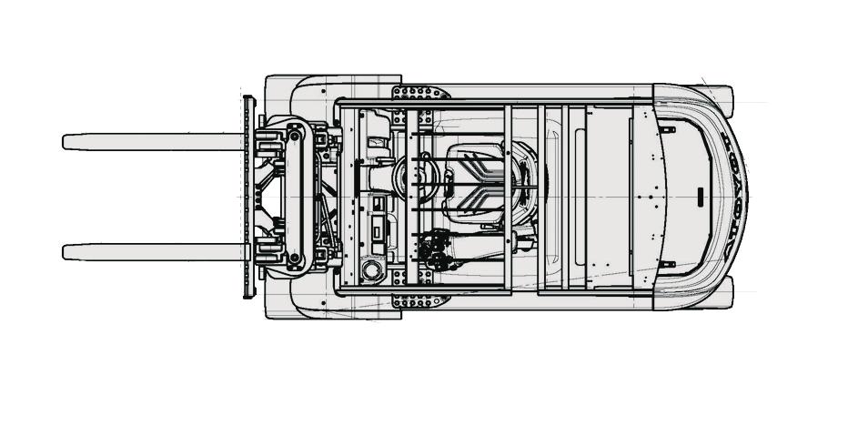 x l Wymiary masztu i udźwigi znamionowe Model V FV/FW FSV/FSW 8FBMT40, 8FBMT45 8FBMT50 3050 3350 3750 4050 4550 5050 5550 3050 3350 3750 4050 4200 4450 4750 5050 5550 6050 6550 3000 3300 3700 4000