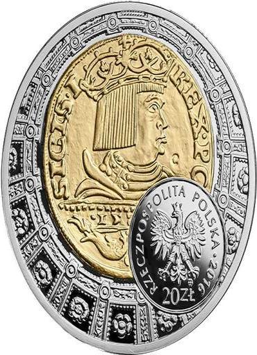 Król zdecydował, że złoty będzie srebrny i ma odpowiadać 30 groszom, tak żeby ze stopu 15 łutów czystego